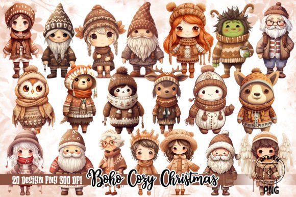 Boho Cozy Christmas Clipart: Seller Review