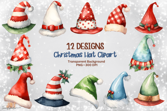 Christmas Hat Clipart Png for Illustrations
