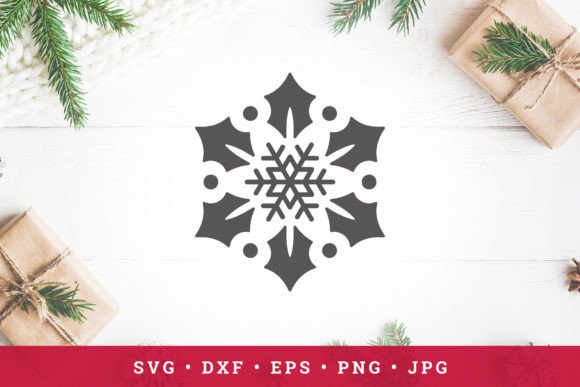 Christmas Ornament with Mistletoe Illustrations Review