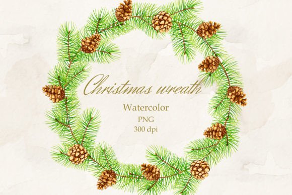 Christmas Wreath Seamless Border PNG Review