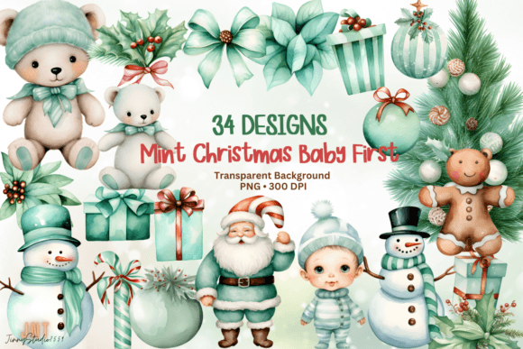Mint Christmas Baby First: Illustrations Review
