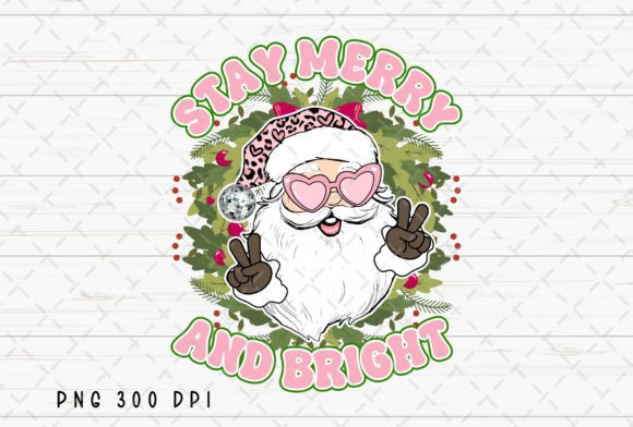 Stay Merry and Bright Retro Christmas Illustrations Review