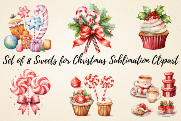 Sweets for Christmas Sublimation Clipart: Branding Review